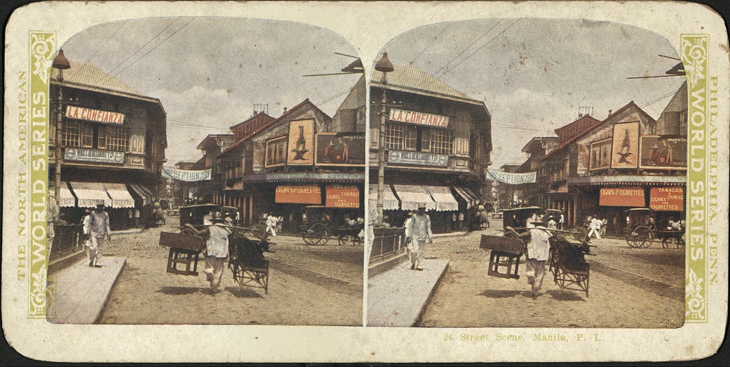 Street Scene, Manila, P. I.